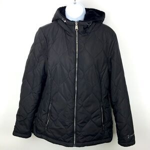 Free Country Hooded Zip up Reversible Jacket Women’s size Medium